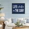 Stupell Industries Life Better In Surf Floating Frame, design by Lettered and Lined